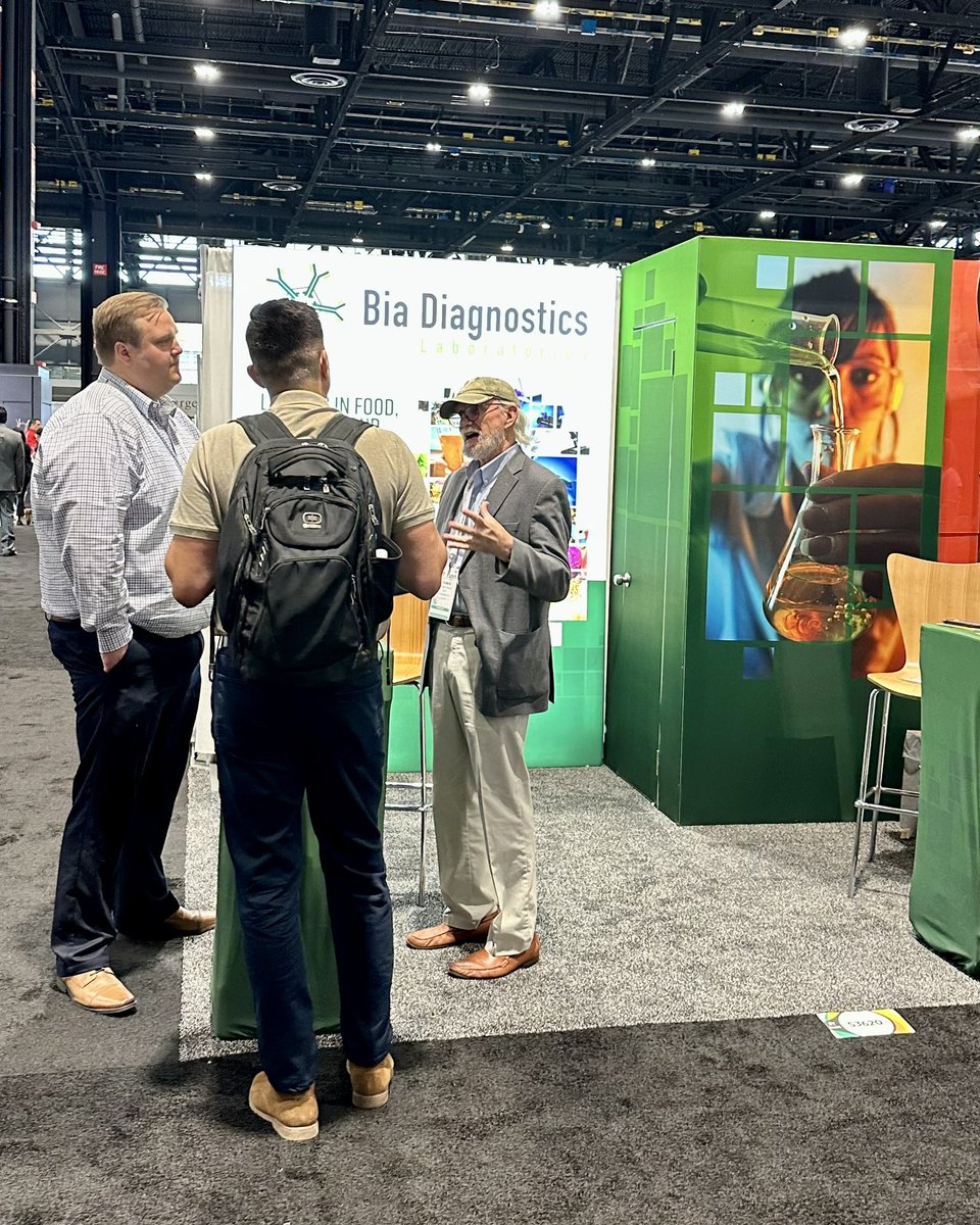 It’s been a great start to #IFTFIRST in Chicago! If you haven’t been to booth 3620 yet, be sure to stop & chat with our CEO, Thomas Grace. He has over 40 years of research & method development experience. If you need food testing solutions, he has the answers!