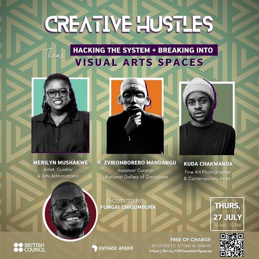 HustlesCreative's tweet photo. We're back again on the 27th of July under the theme "Hacking the System and Breaking into Visual Arts Spaces."
RSVP to secure your spot.
๐๐ฟhttps://t.co/asbOH0QmQC
๐7th Floor Afrotopia at the Nicoz
#CreativeHustles #Zim #DigitalStorytelling #DesigningTheNuCommon https://t.co/5FClMPT3sJ