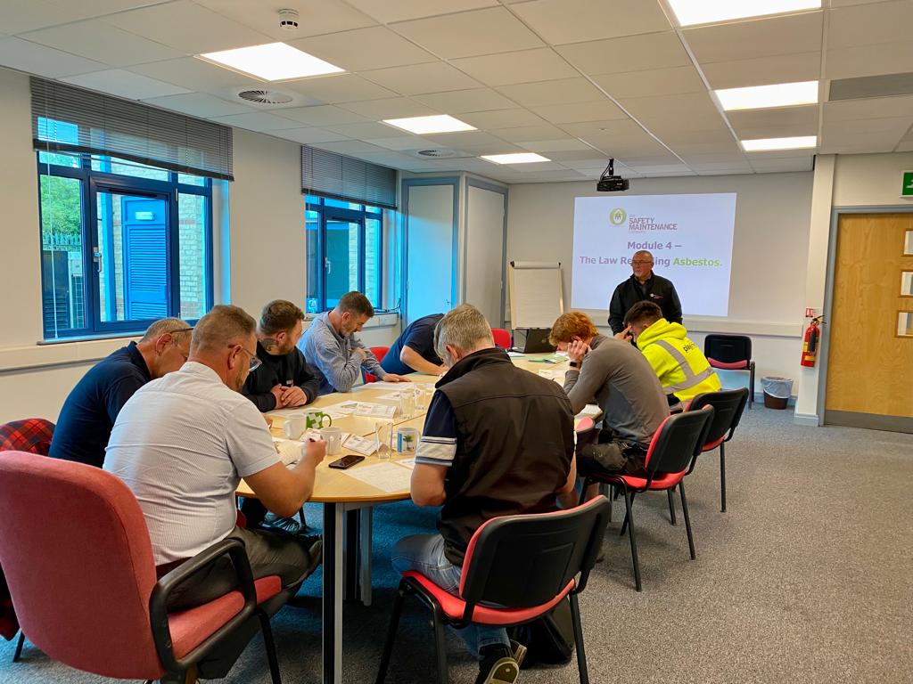 William Birch and Playscheme staff completing their annual asbestos awareness training with @TsmcInfo organised via North Yorkshire Construction Training Group. #UKATA #sitesafety #constructiontraining #asbestos #asbestosawareness #lunghealth