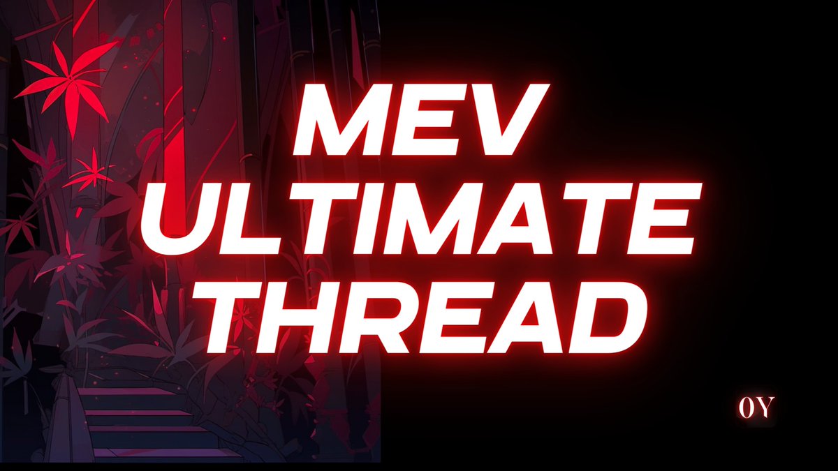 in0ywetrust's tweet photo. MEV – Most Useful Links

➤ MEV is the term for the potential profit that miners can earn by selectively choosing, omitting, or arranging transactions within the blocks they generate.

Ok, could you also provide helpful links and explain how to use them?

Let's dive into MEV 👇🧵 https://t.co/TDqLfrrDPt