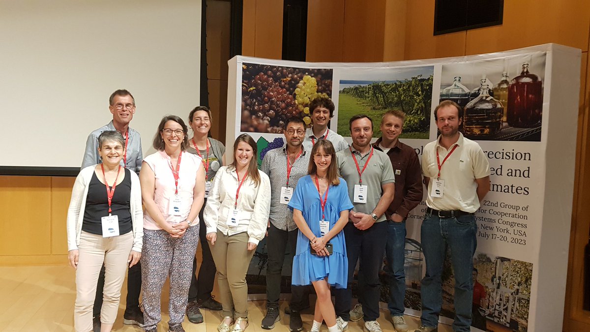 <a href="/UMREGFV/">inrae_egfv</a> delegation at Giesco conference in Ithaca. An active and great participation with 13 excellent contributions ! <a href="/isvv_bordeaux/">ISVV - Institut des Sciences de la Vigne et du Vin</a> <a href="/INRAE_NA_BDX/">INRAE Nouvelle-Aquitaine Bordeaux</a> <a href="/BdxSciencesAgro/">BordeauxSciencesAgro</a>
