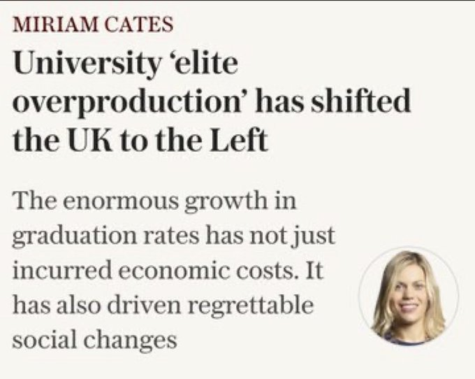 archer_rs's tweet photo. An education stops you voting Conservative apparently. https://t.co/Z6Lg8GlZdn