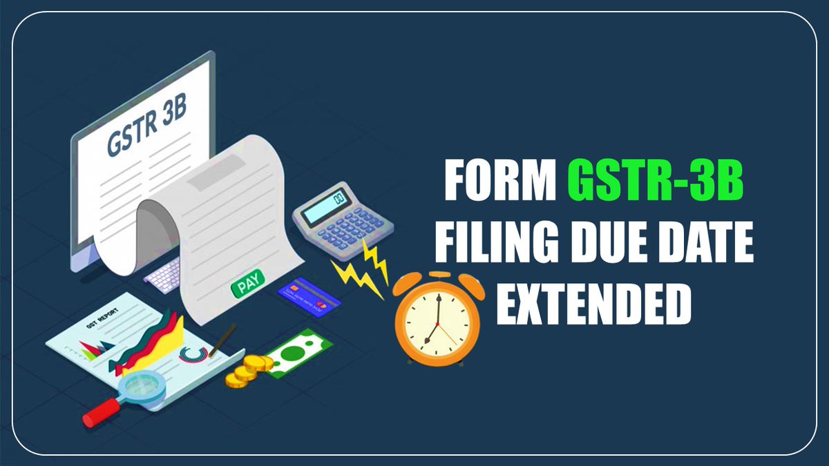 studycafe_in's tweet image. CBIC extends Form GSTR-3B filing due date for QRMP and Non QRMP Taxpayers

#GST #CBIC #GSTNotification #GSTR3B  #FormGSTR3B #QRMPTaxpayers #NonQRMPTaxpayers #duedateextension #GSTReturnDueDate