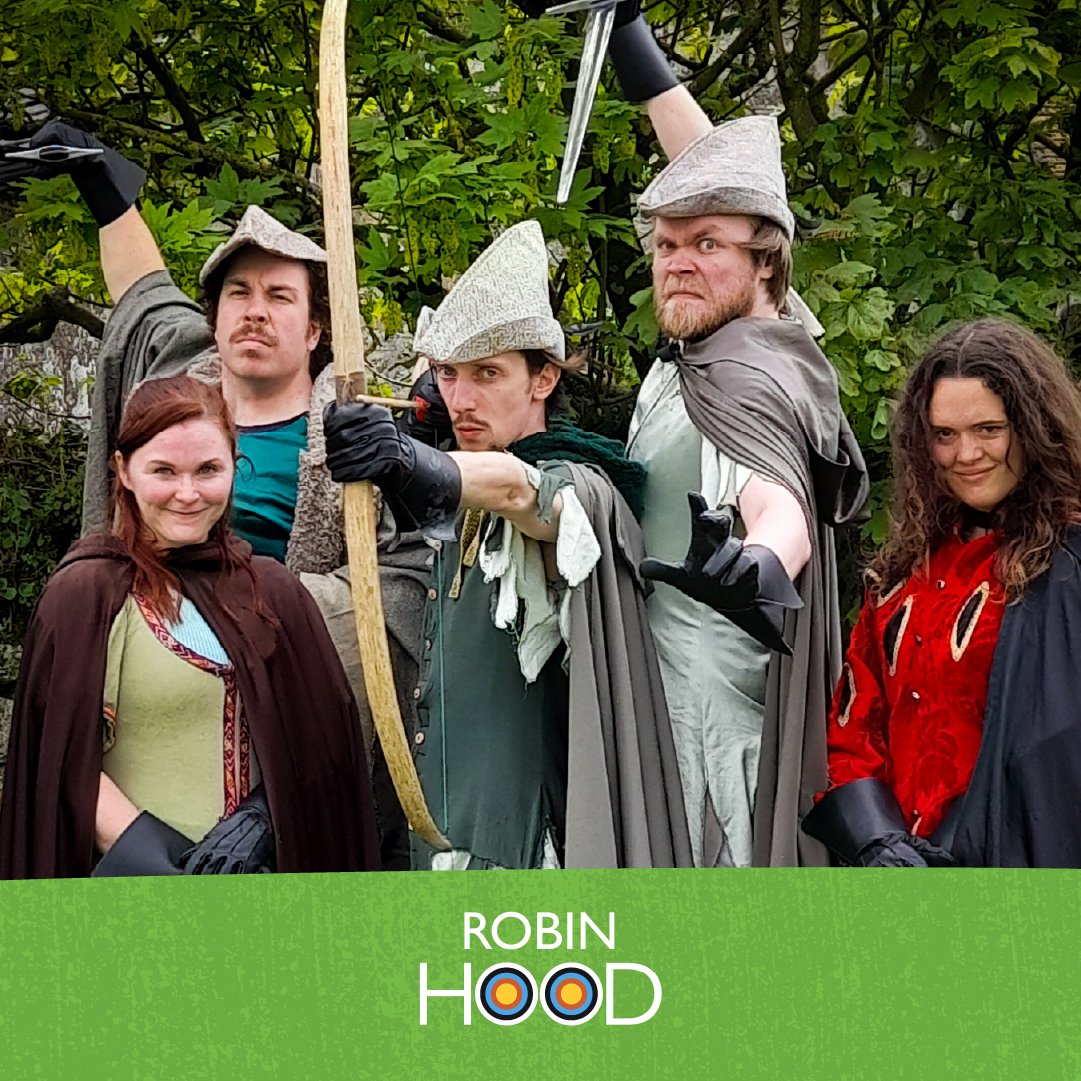 Just 3 days until <a href="/IllyriaTheatre/">Illyria</a> swoops into Bolton Gate Farm with Robin Hood- an action-packed outdoor show for the whole family.
Cheer on these cheeky misfits as they swoop in to bring down the greedy Sheriff of Nottingham!
boltongatefarm.co.uk/showsandevents
 #outdoortheatre #summerfun