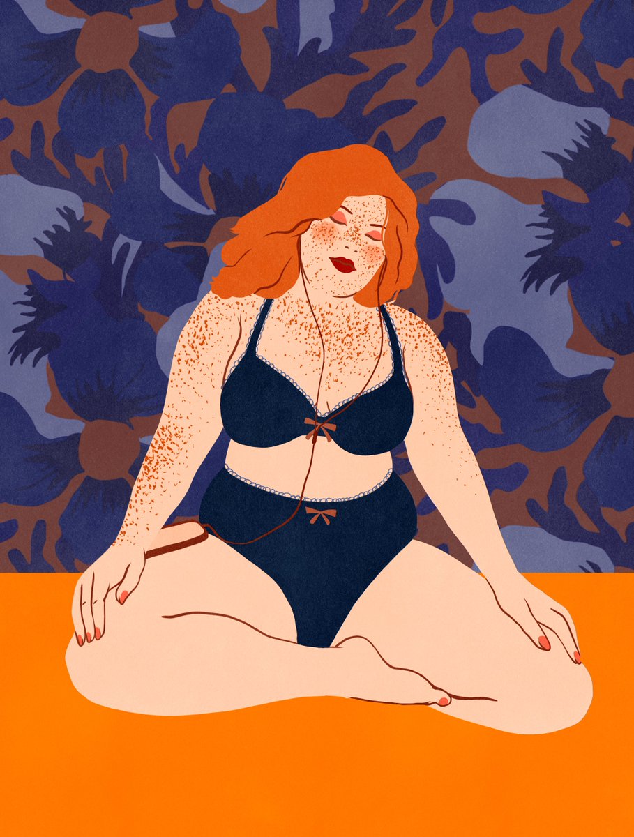 Stunning work by Johanne Licard in celebration of the body image in all shapes and sizes. To commission Johanne please contact Helen.  artistique-int.com/johanne-licard #illustration #feminism