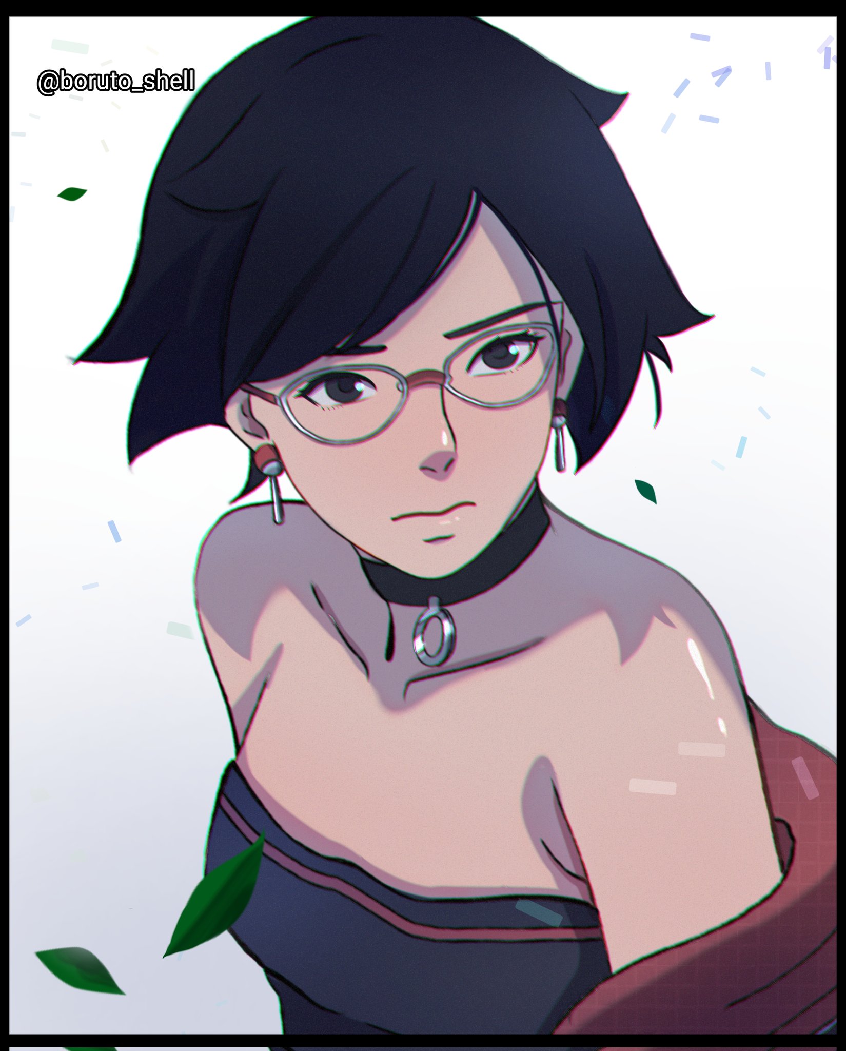 spooky nat on X: timeskip sarada #BORUTO #TWOBLUEVORTEX   / X