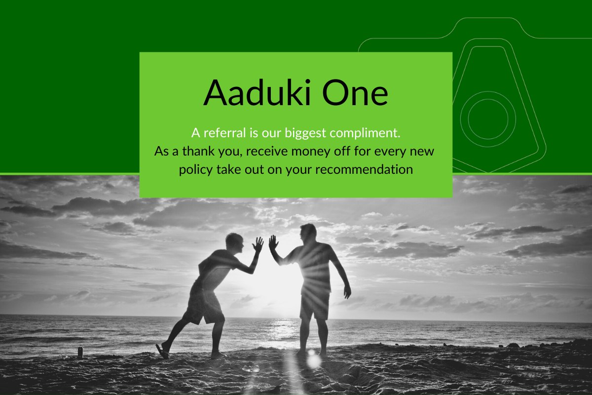 Why not refer a friend, and as a thank you, you could receive £10 off your next insurance premium – with Aaduki One.

Follow the link below to find out more about this 🤗

ow.ly/4aPu50PeV0o

#referafriend #aadukione #multimediaInsurance