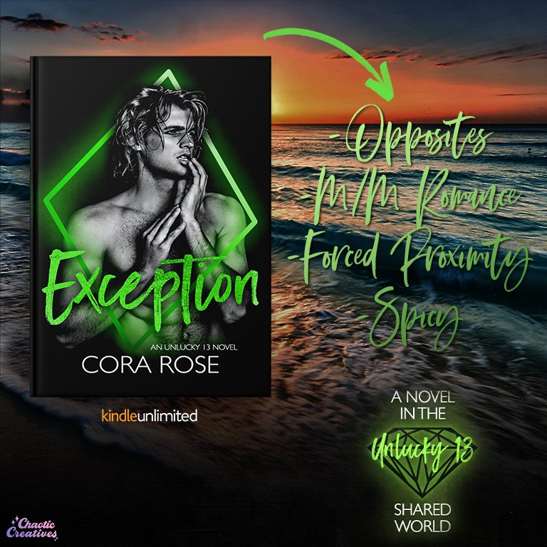 vickybooklover1's tweet photo. #NewRelease Exception, an opposites attract, forced proximity MM romance by #CoraRose is LIVE!
#1ClickNow: https://t.co/nMt08wTBKf
#OppositesAttract #ForcedProximity #MMRomance @Chaotic_Creativ https://t.co/FV4brbNMOi