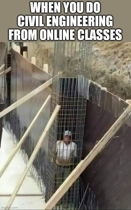 Luc45Walk3r's tweet photo. Why do I feel like my entire engineering department did online classes... 🙃🤣 https://t.co/k2i5ULfuSU