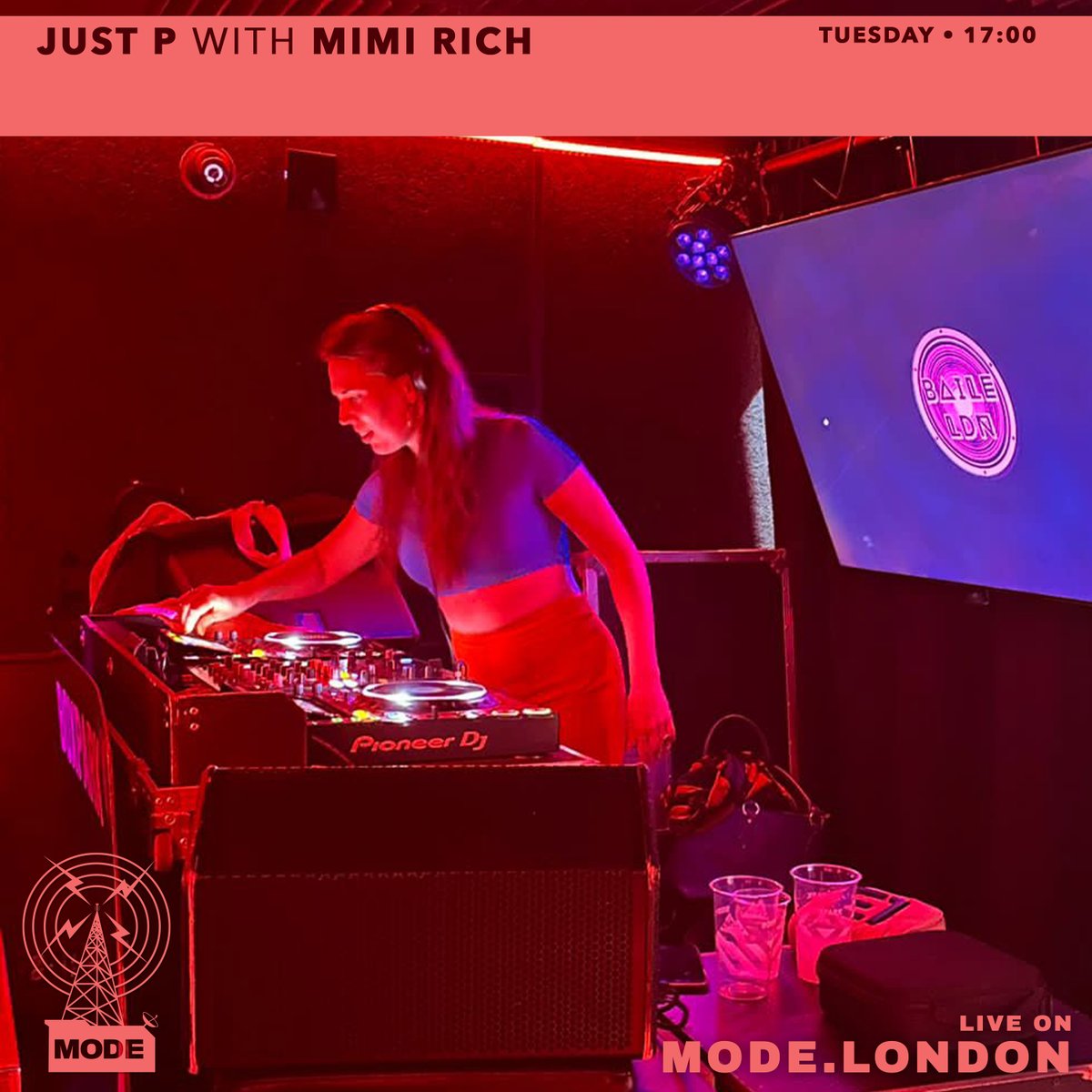 Moderadiolondon's tweet image. #JustP up next bringing the party vibes with #MIMIRICH joining as special guest

Mode.London