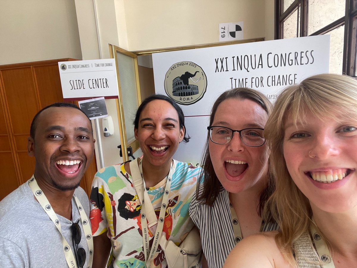 UCT Geology at #INQUARoma2023 😃🔥

@UCTgeology 

@Limno_Kelly @TsilavoRazaf @RabiaJacobs4