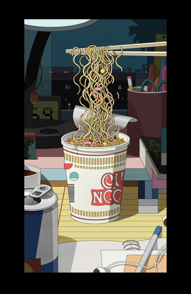 GM🍜 

Very excited to share “Midnight Oil” by <a href="/socmplxd/">SO</a> 

Ever since <a href="/ambrpr_/">AmbrP 👁‍🗨</a> &amp; I started our journey, we dreamt of collecting a CMPLX 1/1

Not only we’ve had the thrill of collecting but we also had the pleasure of closely witnessing CMPLX’s masterful process in recent weeks👌🏻