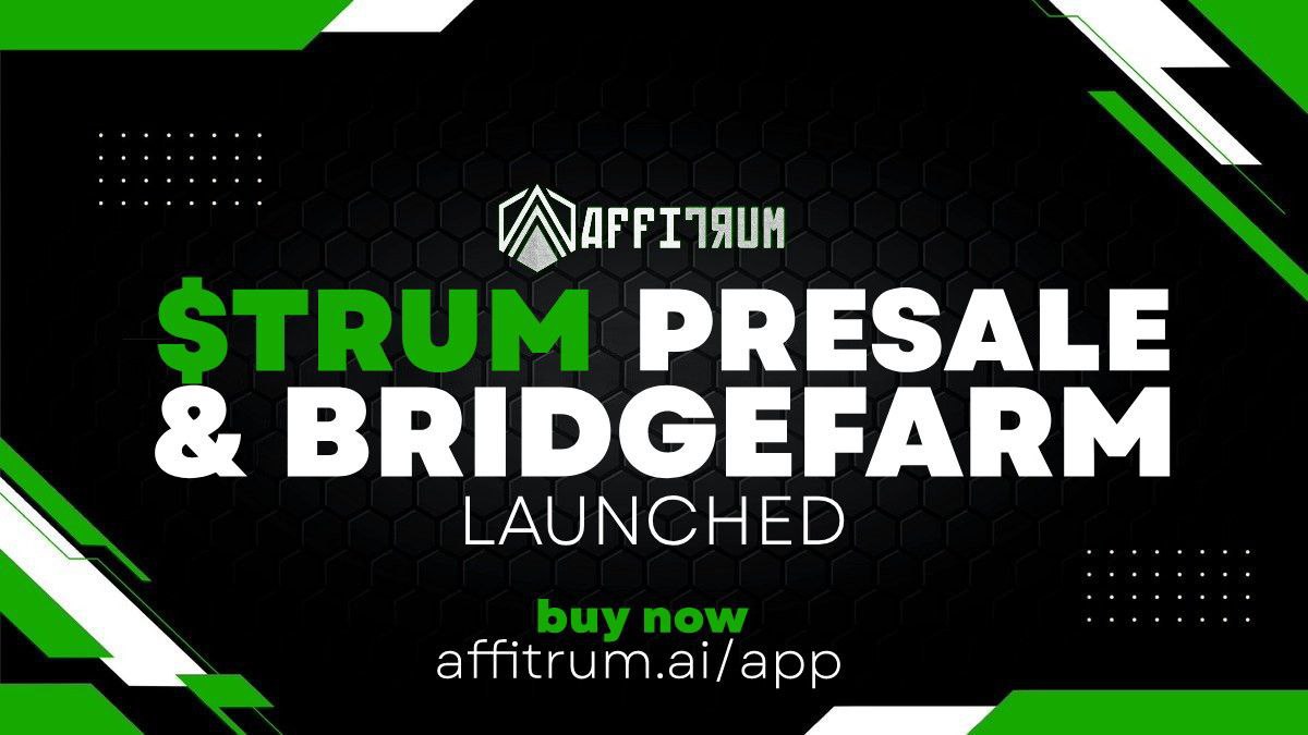 0xAvseenko's tweet photo. Новый GEM на радаре - проект Affitrum Protocol! Залетаем в Presale🚀
📺🤑Более подробно о проекте Affitrum Protocol их Presale (https://t.co/cYBSMbZZmn), вы можете узнать из моего нового видео - https://t.co/28kcQKDymU

@affitrum #Affitrum #AFFI #TRUM https://t.co/CLYhuwjrnk