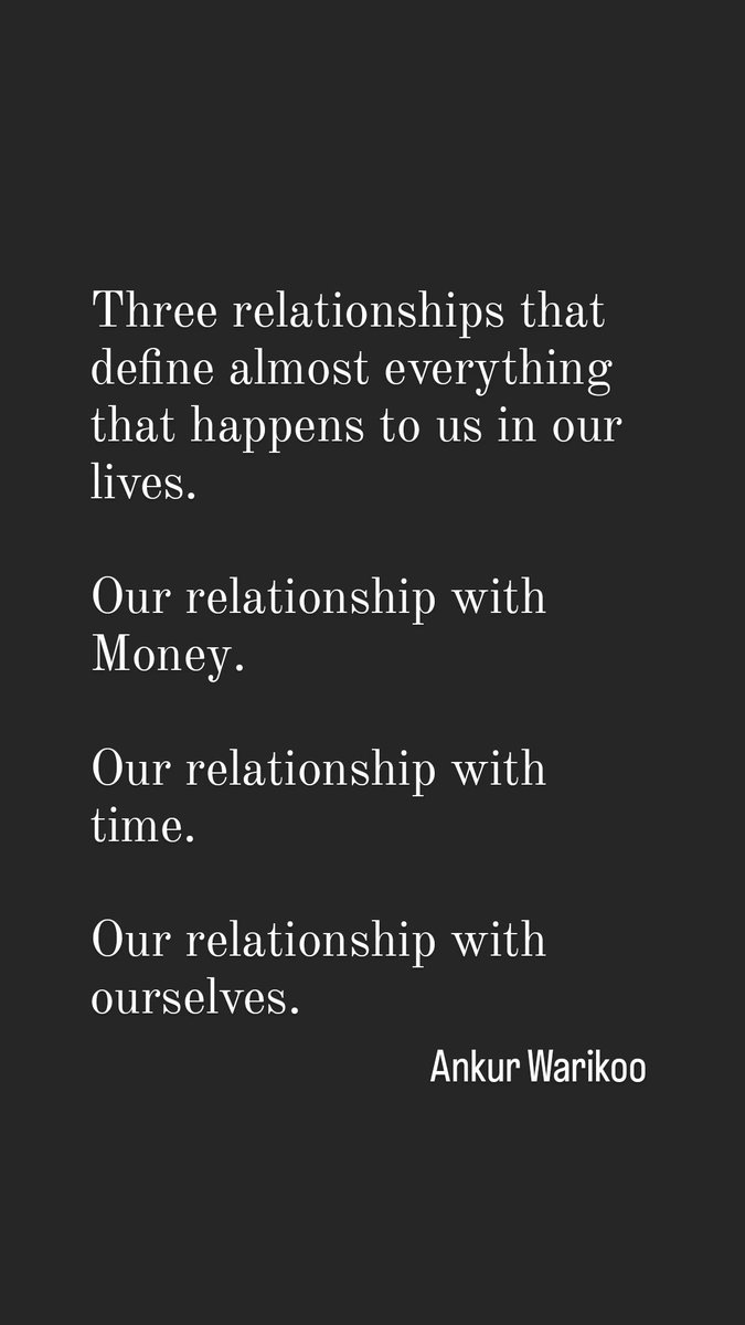Our effects of our efforts are dependent on paying equal attention to money, time and ourselves.

#money #ourselves #time #motivation #motivationalquotes #selfcare
