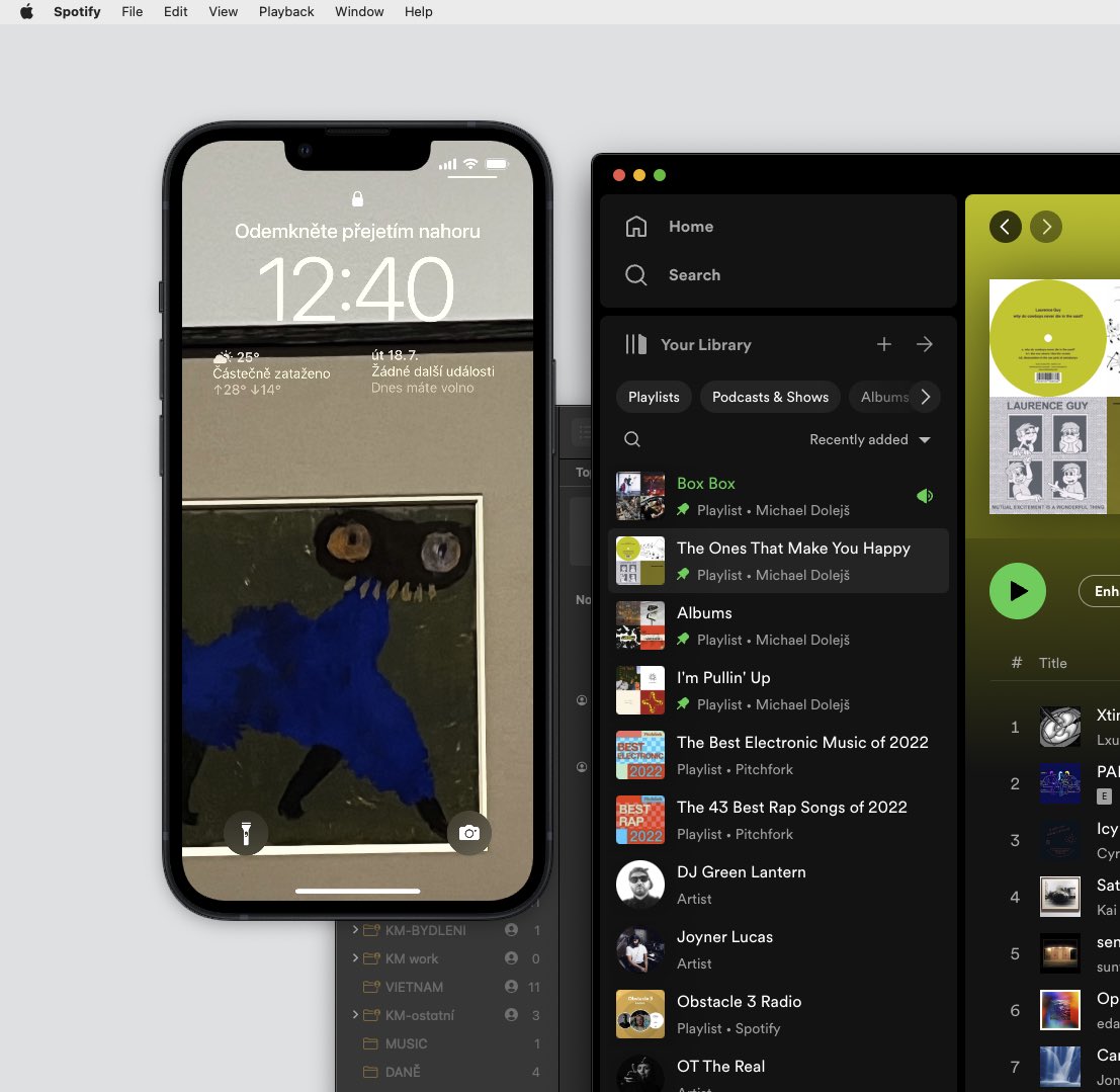 michaeldolejs's tweet photo. Great work on the Bezel app @mac_cain13! Ability to control the iPhone itself from here would be even better but who knows if it is even possible.

#bezelapp https://t.co/24KdQ0c1iY