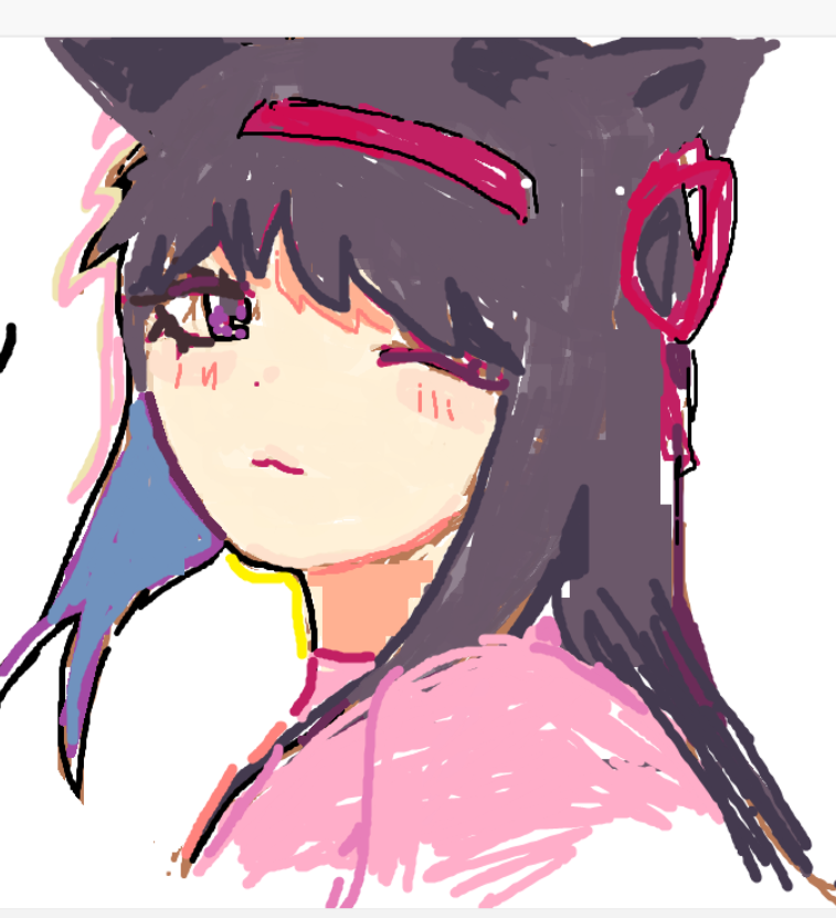 wa s doodling on paint w mouse