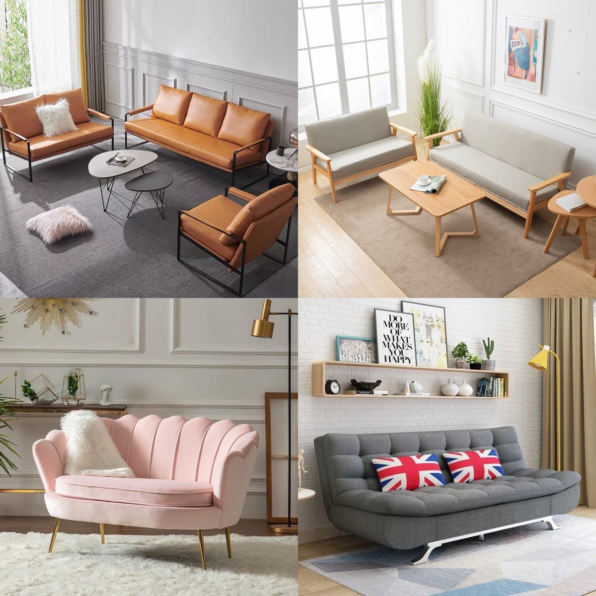 Sofa is like what a heart is to human, tak function and berseri living room korang without a decent one 🛋 
 
— 🧵 #DailyDeco