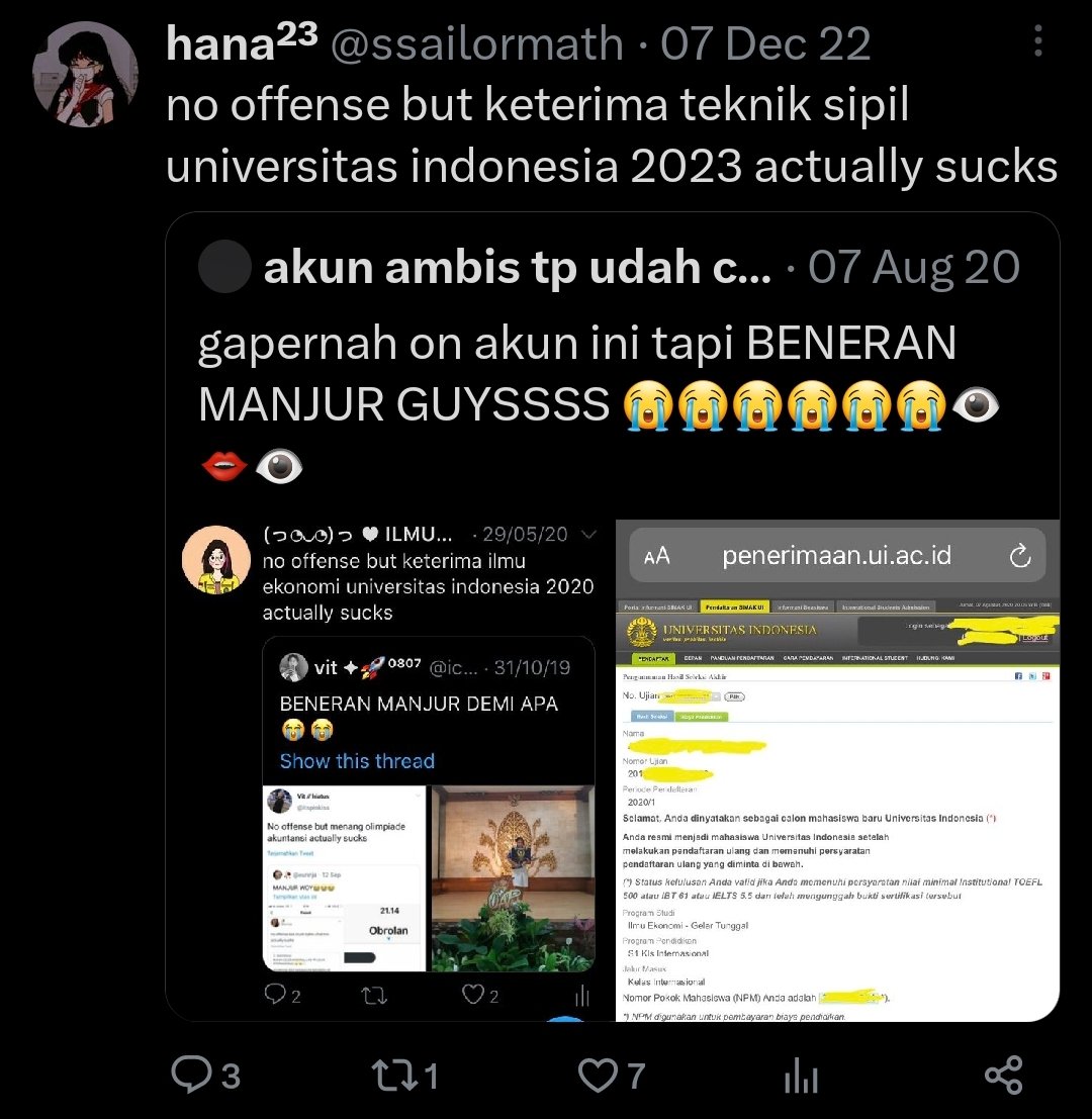 hana²³ tweet media