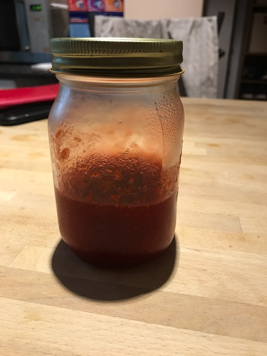 lmdemasi's tweet photo. Having a BBQ on the weekend, the perfect occasion to make another recipe from my @TheMerryDairy recipe book. This time around was "damn good vanilla" and a reprise of the strawberry sauce. Looking forward to eating it in a few days. https://t.co/XO97iMdTJp
