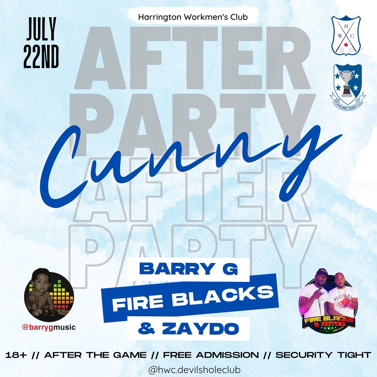 devilsholeclub's tweet image. This week at the club…💙🤍

#DevilsHoleClub #BINGOTuesday #DollyWednesday #CunnyWednesday #CunnyWeek 🏏🍻