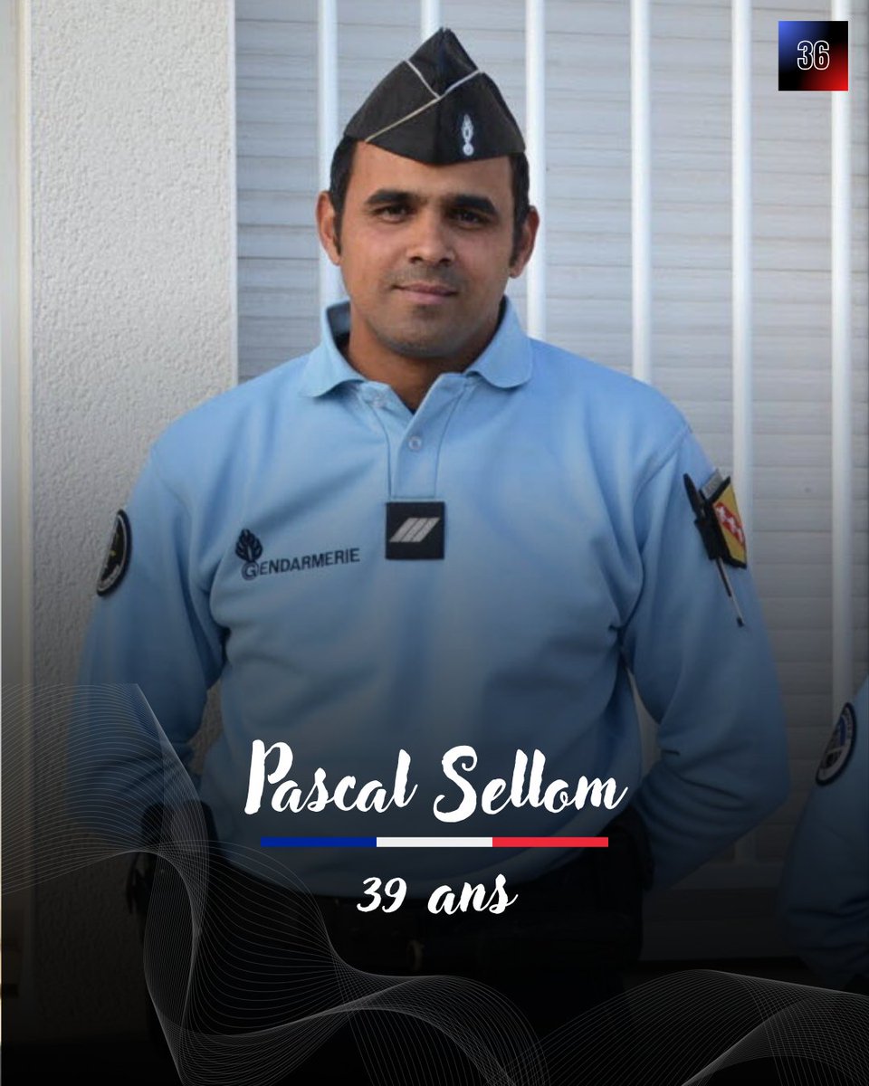 ⚫ Hommage à l'ADC Pascal Sellom, décédé en service des suites d’un arrêt cardiaque. Commandant de la brigade de Corcieux, il était âgé de 39 ans, était marié et père de deux enfants. Sincères condoléances à sa famille, ses amis et ses collègues. @Gendarmerie © Vosges Matin