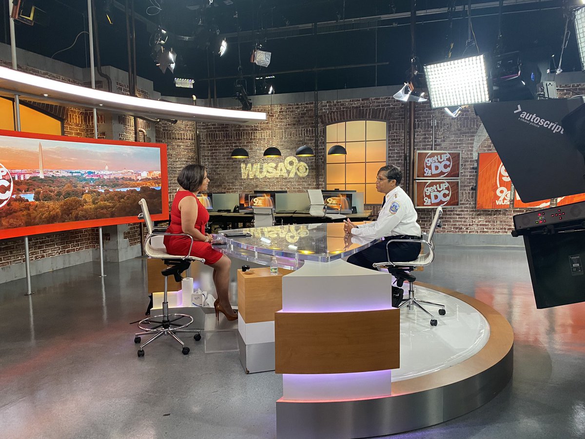 #LIVE this morning: Acting Chief of Police Pamela Smith joins @DCAllisontv on @wusa9 to talk about the @DCPoliceDept and crime in #WashingtonDC. Watch Live: wusa9.com/watch
