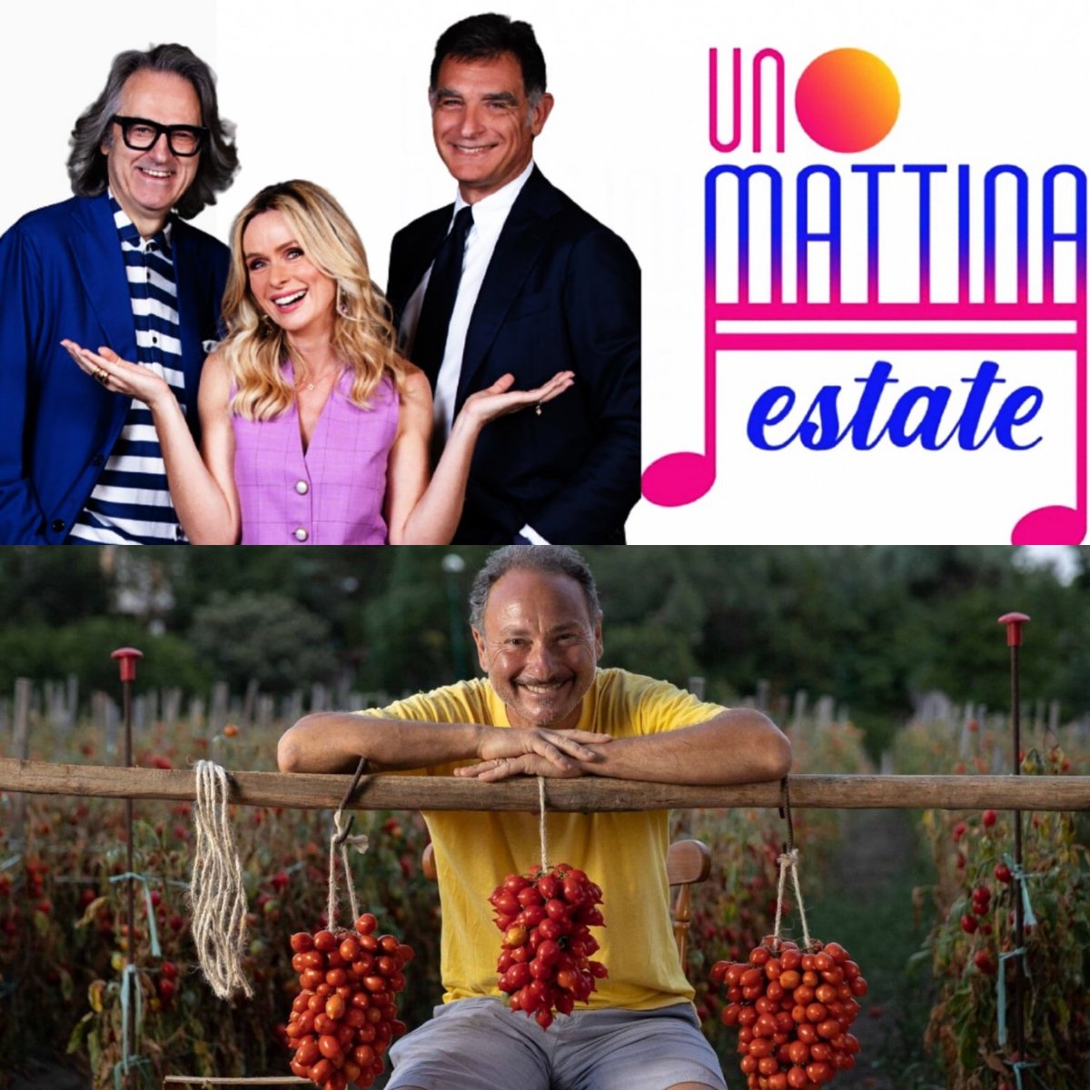 saporivesuviani's tweet photo. I #pomodorini del #piennolo del #vesuvio #dop a #UnoMattinaEstate #Rai1 mercoledì 19 luglio alle ore 09.30.
Il Piennolo sapientemente fatto da #GiovannaOstacolo
#territorio #stagionalità #mangioitaliano #madeitaly 🇮🇹🇮🇹🇮🇹
@campagnamica @coldiretti @ColdirettiCamp @VesuviusPark https://t.co/VZCGgieaoN