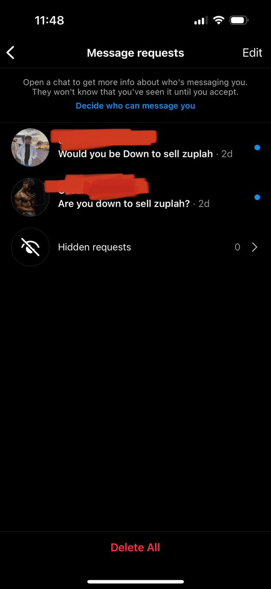 i got people finding my instagram and offering to buy my cod ID 😂

zuplah is massive