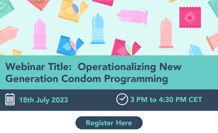 Today, <a href="/GPCoalition/">GlobalHIVPreventionCoalition</a> is hosting a webinar on Operationalizing New Generation Condom Programming starting at 15.00 - 16:30 CEST. Join in using this link: unaids.zoom.us/webinar/regist…
