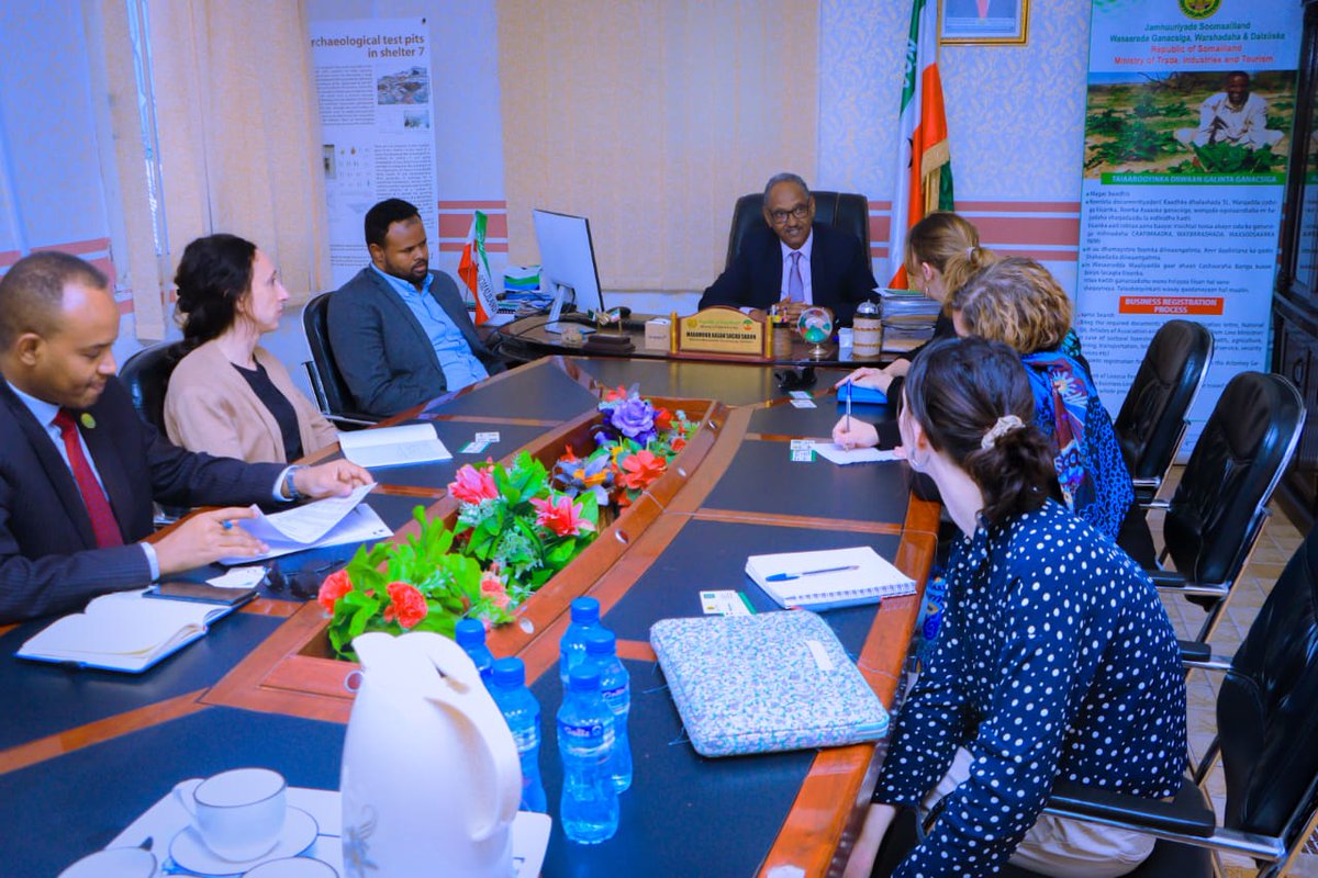 Abdirashid Ibrahim on Twitter "Held talks with a highlevel delegation