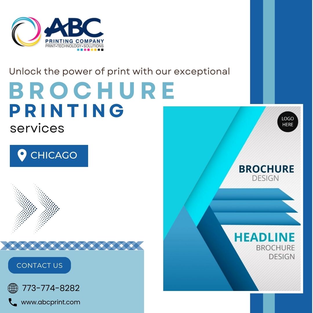 Experience excellence in brochure printing services with ABC Printing Company in Chicago. With our expertise and art technology, you can expect top-notch results for your printing needs. Contact us today to discuss brochure printing services in Chicago.
🌐:abcprint.com/product/brochu…