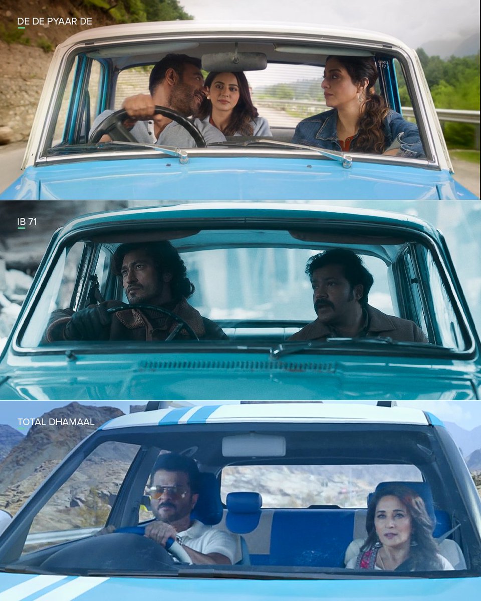 Some car rides we’d love to be a part of 🚙

#DeDePyaarDe #IB71 #TotalDhamaal