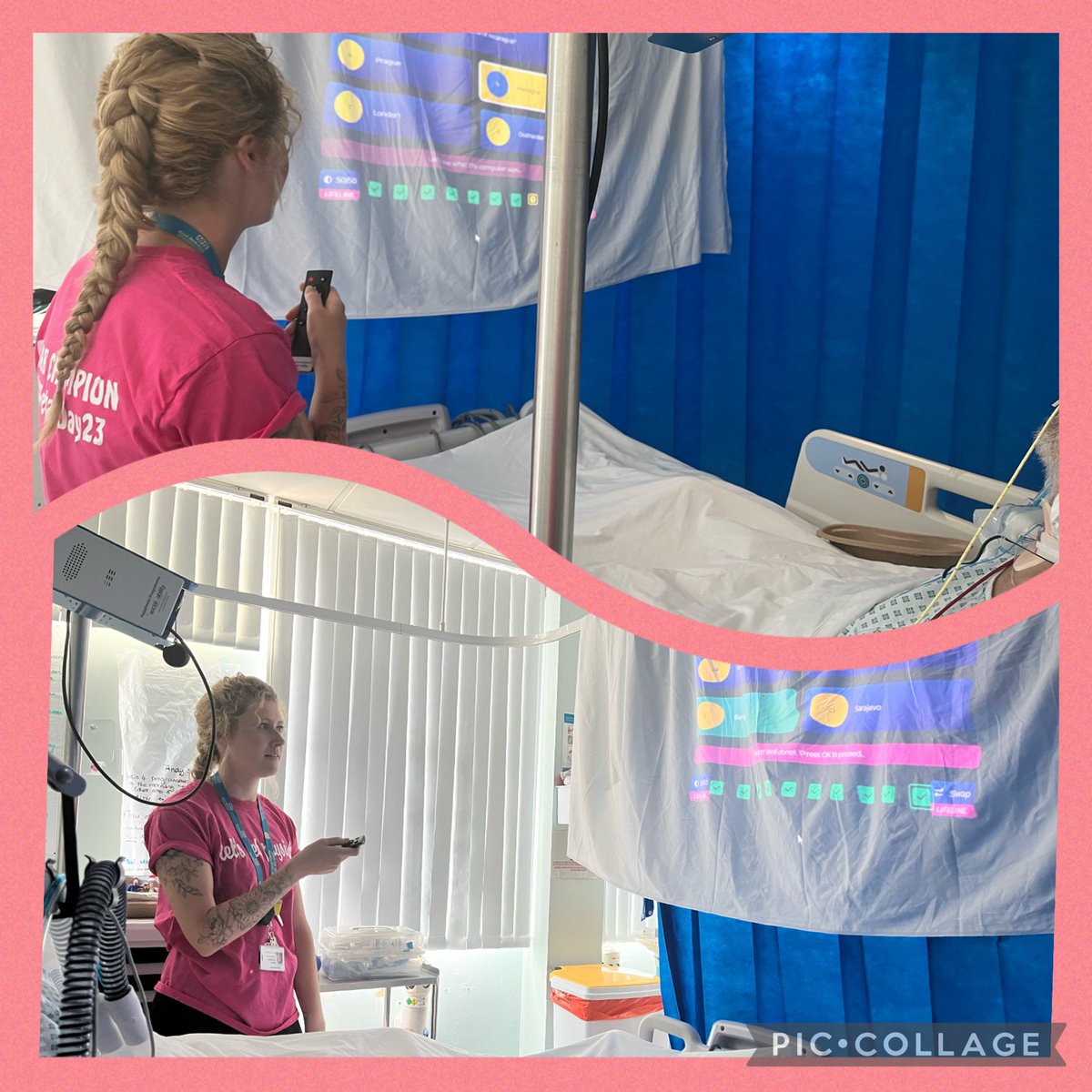 RBH_ICU_Physio (@rbh_icu_physio) on Twitter photo Day 2 ICU Rehab Week…
One of our #RehabLegends testing out the new magic table for some cognitive rehabilitation (and he’s got them all right so far 🤩)<a href="/SocialAblty/">Social-Ability</a> <a href="/RBNHSFT/">Royal Berkshire NHS Foundation Trust</a>
#ICURehabDay23 #RehabIsCritical Day 2 ICU Rehab Week…
One of our #RehabLegends testing out the new magic table for some cognitive rehabilitation (and he’s got them all right so far 🤩)<a href="/SocialAblty/">Social-Ability</a> <a href="/RBNHSFT/">Royal Berkshire NHS Foundation Trust</a>
#ICURehabDay23 #RehabIsCritical