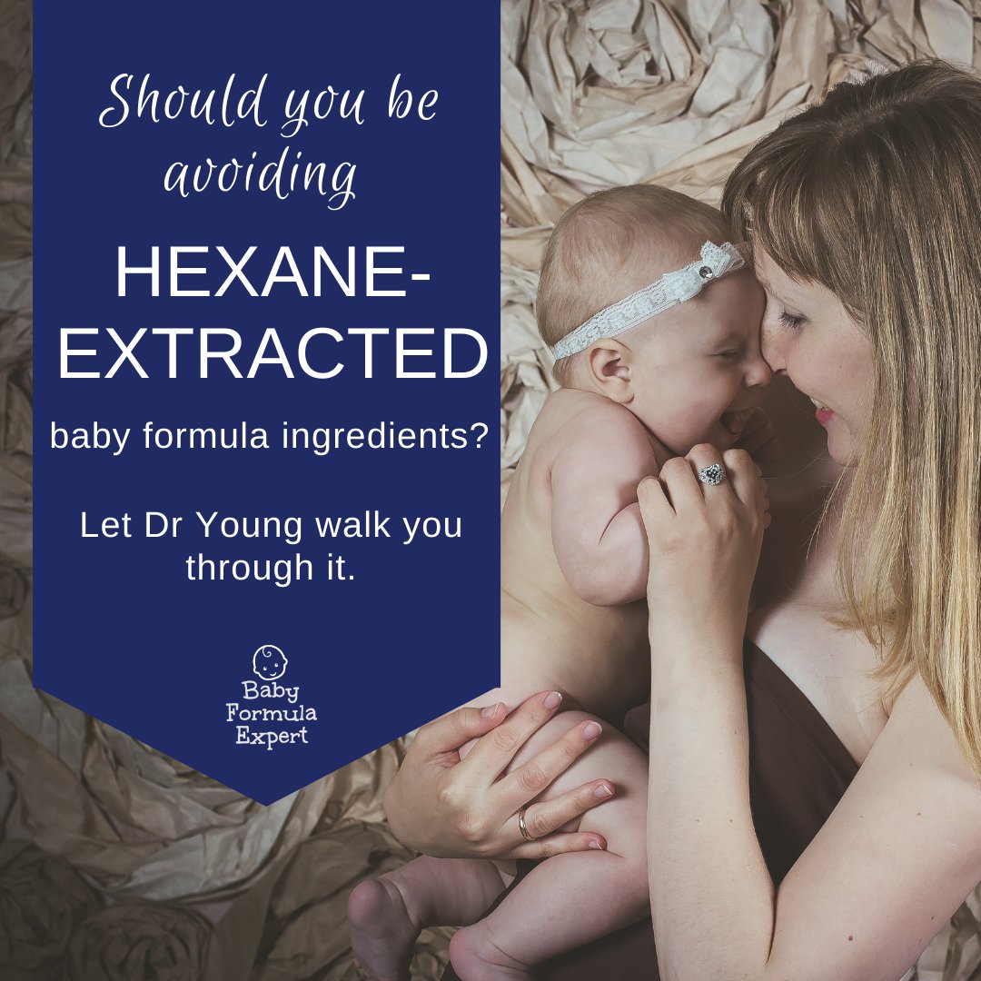 BabyFormExpert's tweet image. Dr Young will talk all about hexane-extracted DHA and ARA in baby formula.

Since filming this video, there is now a version of DHA in formula available that is water-extracted. However all ARA in baby formulas is still hexane-extracted. 

facebook.com/BabyFormulaExp…