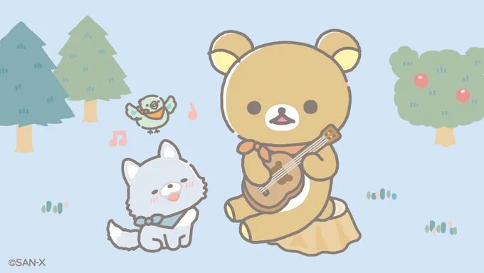 ららら～歌が好きなアオイコオオカミとミントノコトリいっしょに歌おう#こもれびキャンプ 
