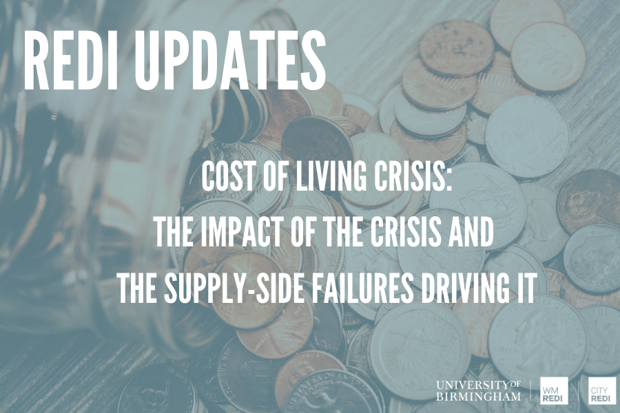 WMREDI's tweet photo. The latest edition of #REDI_Updates is available to download now!

In this update, we look at the impact of the #CostOfLivingCrisis and the supply-side failures driving it.

Take a read 👇
https://t.co/NwRI6Z61DM https://t.co/tPo8BB4GOW