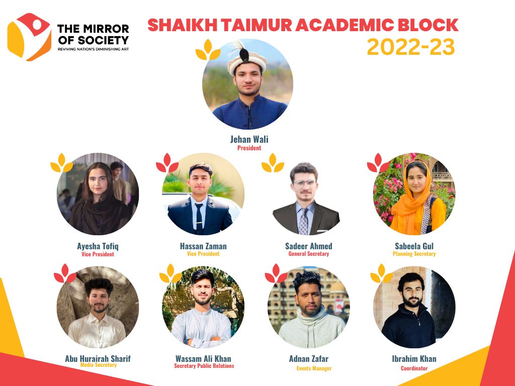 mos_org_pk's tweet photo. Appreciating the Dedication and Accomplishments of All the Cabinets of Mirror of Society in the session 2022-23: We are grateful for their tireless work and visionary leadership and congratulate them for their  invaluable contributions that will be remembered for years to come. https://t.co/oWHXmNuidu