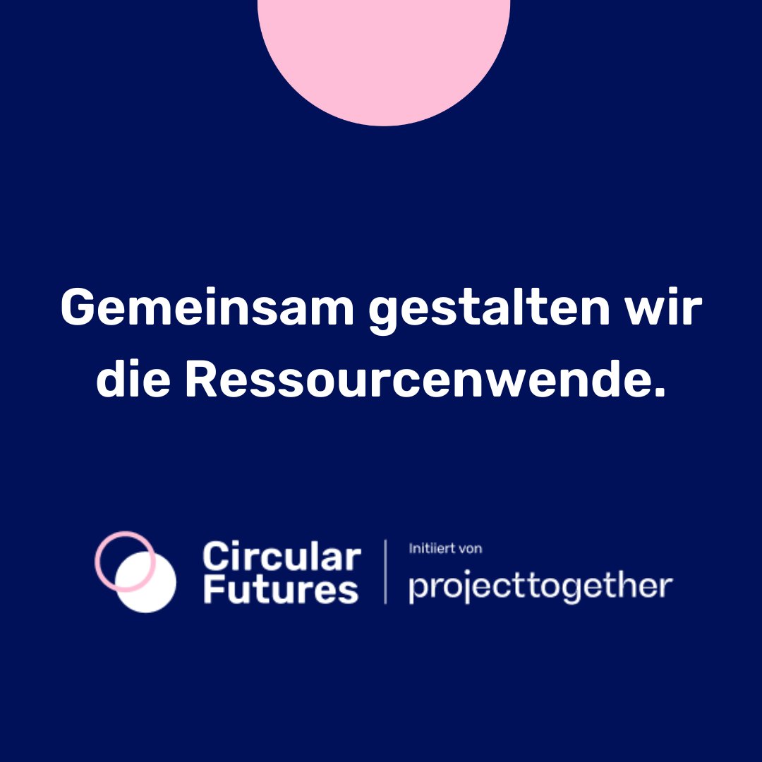 ♻️ Vom Fördernetzwerk zur Collective-Action-Plattform für die #Ressourcenwende. Unsere Mission #CircularFutures richtet sich neu aus. Erfahre mehr auf der neuen Website: circularfutures.de