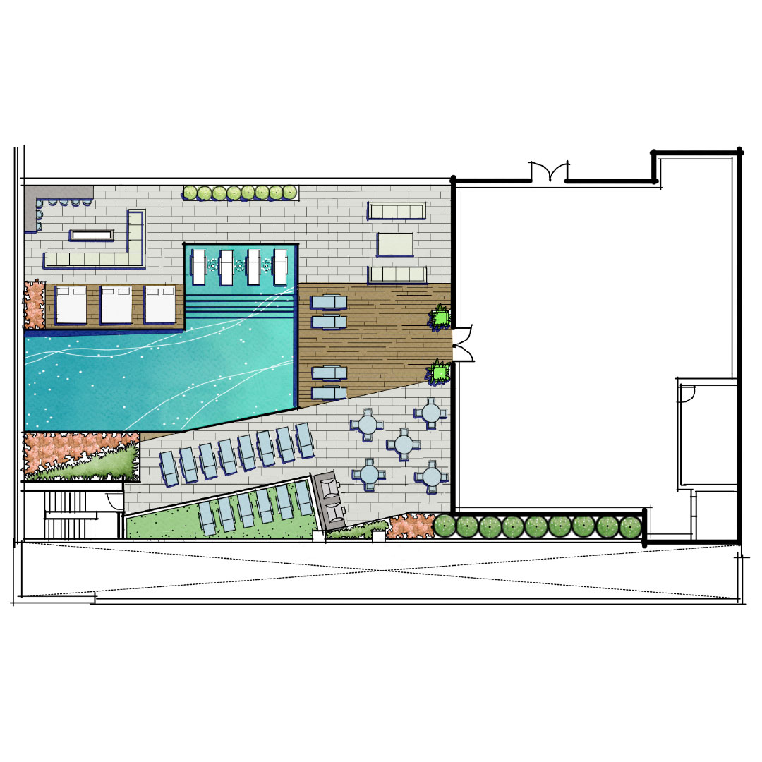 UPCOMING PROJECT: A few renderings for Shadowood Heights, an upcoming multi-family amenities design project. This design displays strong geometry and repetitive patterns, creating a visually stimulating environment for future residents.

Discover more at: bit.ly/3NLcTMb