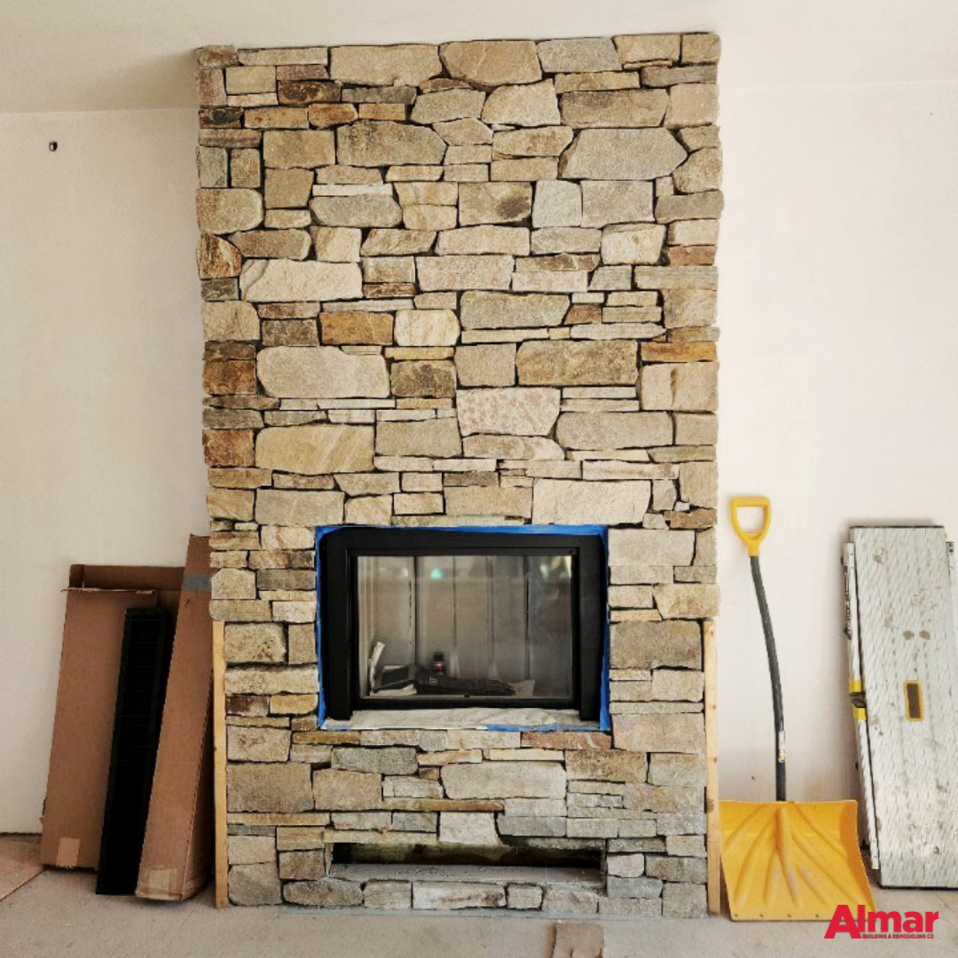 AlmarBuilding's tweet image. As general contractors, we love the art of fireplace installation. It brings a cozy ambiance and a touch of elegance to any home. 🔥💫#FireplaceInstallation