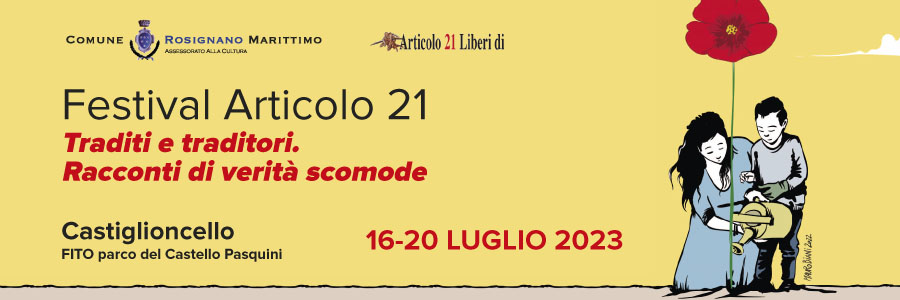 elisabetta cosci (@elisabettacosci) on Twitter photo ore 21,30 da Fito (ex Limonaia) nel parco del castello Pasquini a Castiglioncello con @alessandraballerini e <a href="/BeppeGiulietti/">Beppe Giulietti</a> presentiamo il libro "La terra ti sia lieve" di #alessandraballerini #festivalarticolo21castiglioncello <a href="/Artventuno/">articolo21.info</a> ore 21,30 da Fito (ex Limonaia) nel parco del castello Pasquini a Castiglioncello con @alessandraballerini e <a href="/BeppeGiulietti/">Beppe Giulietti</a> presentiamo il libro "La terra ti sia lieve" di #alessandraballerini #festivalarticolo21castiglioncello <a href="/Artventuno/">articolo21.info</a>