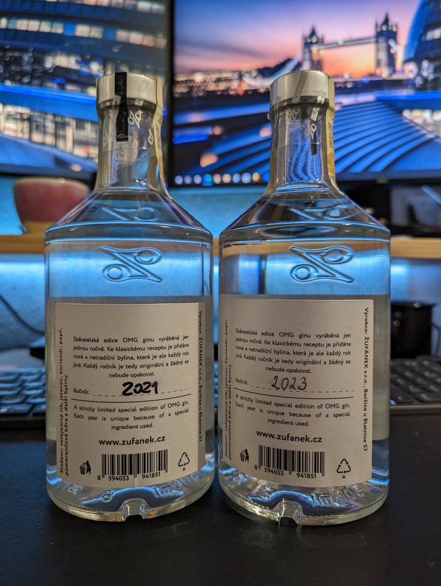 Peníze jsou momentálně potřeba víc než alkohol, takže bych rád poslal do světa dvě lahve OMFG (2021+2023), ideálně dohromady. Případní zájemci klidně pište rovnou do zpráv :)