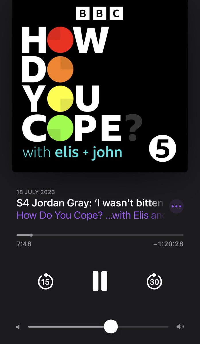 whatkatidoes's tweet photo. A lovely spot to enjoy this week’s #HowDoYouCope with @elisjames &amp; @nomadicrevery 

This series has been superb so far so I’m sure this episode will be no different. Interested to hear Jordan Gray’s story. 

@BBCSounds https://t.co/vnqCQA54fq