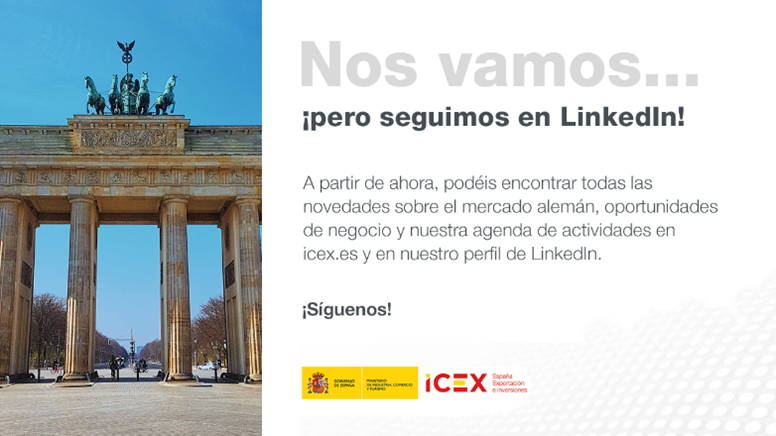 👋Encuentra toda la información y los servicios que necesita tu empresa en su internacionalización en <a href="/ICEX_/">ICEX</a>  y todas las novedades sobre el mercado alemán en:  

- Berlín: linkedin.com/company/ofecom…
- Düsseldorf: linkedin.com/company/oficin…

¡Continuamos avanzando juntos!
