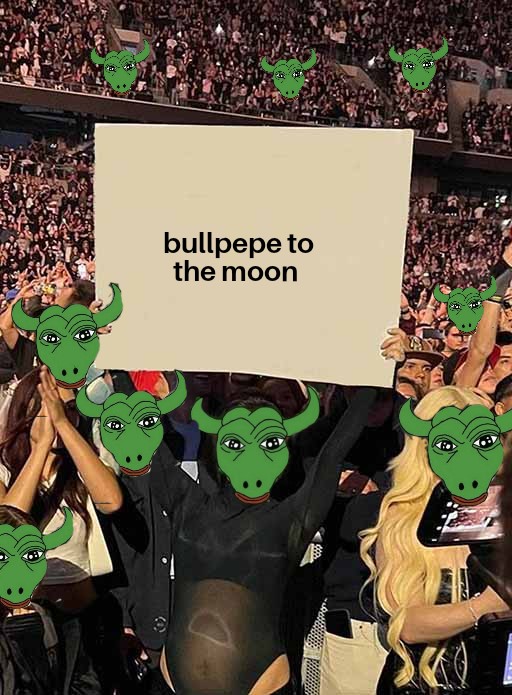 There's something massively cooking guys, trust me, you don't want to miss out on this #bull #bullpepe #bullnetwork #bullcoineth