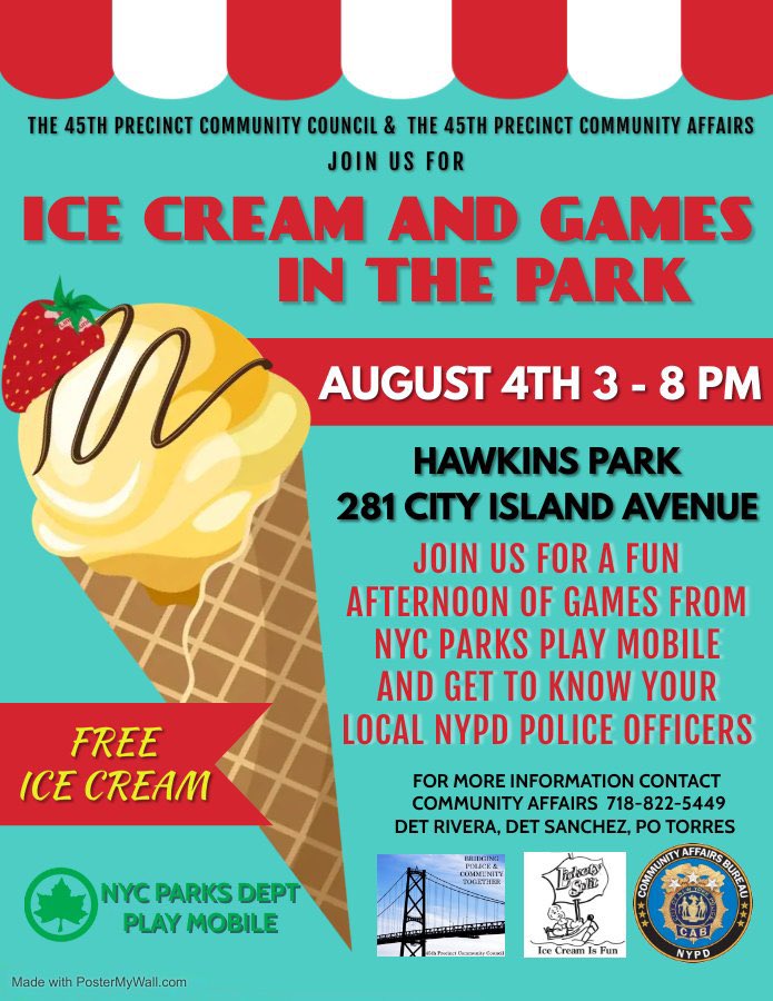 NYPD 45th Precinct tweet media