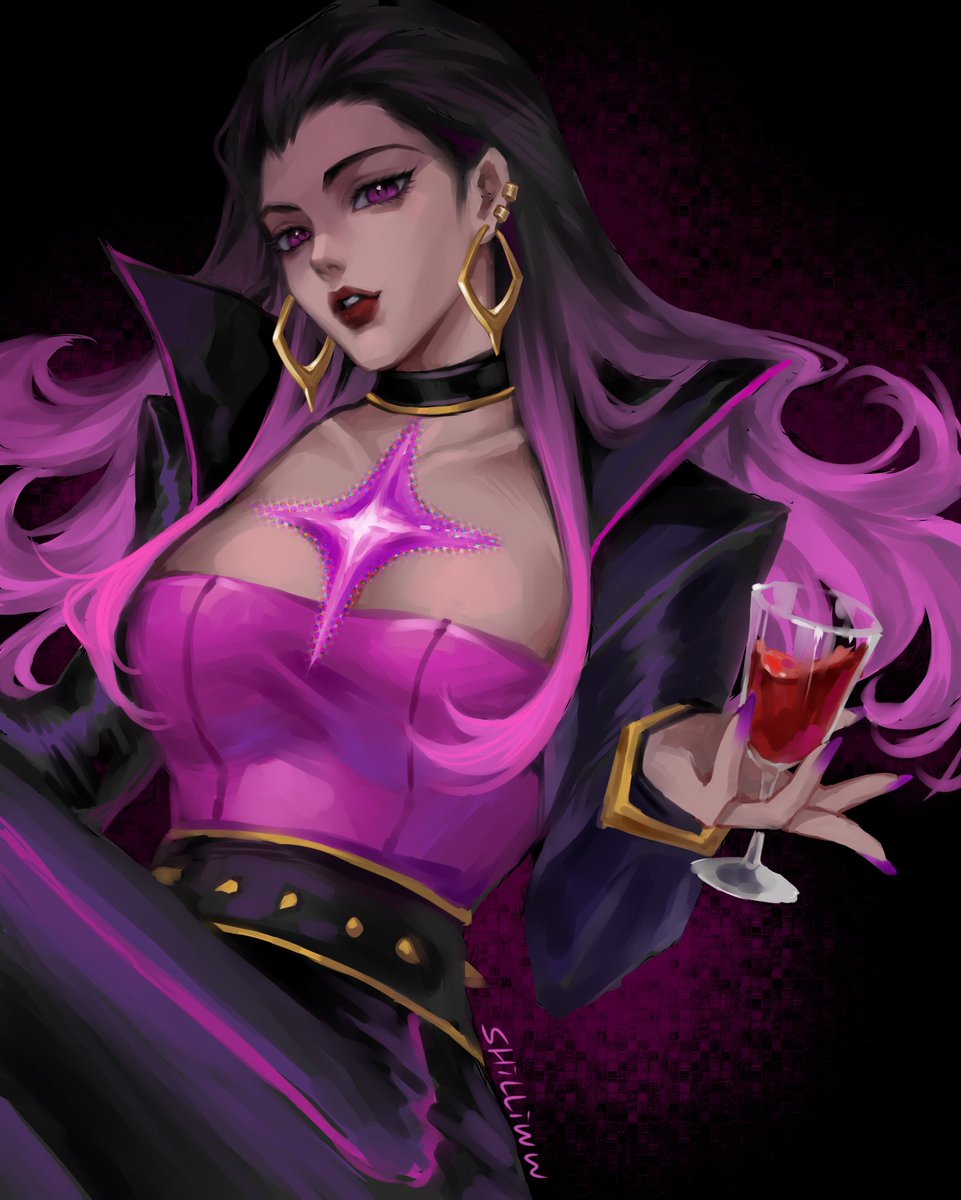 Shilliww's tweet photo. 真的很喜欢蕾娜 但怎么都画不好🥲
#VALORANT #Reyna https://t.co/SwKeTOsnqS