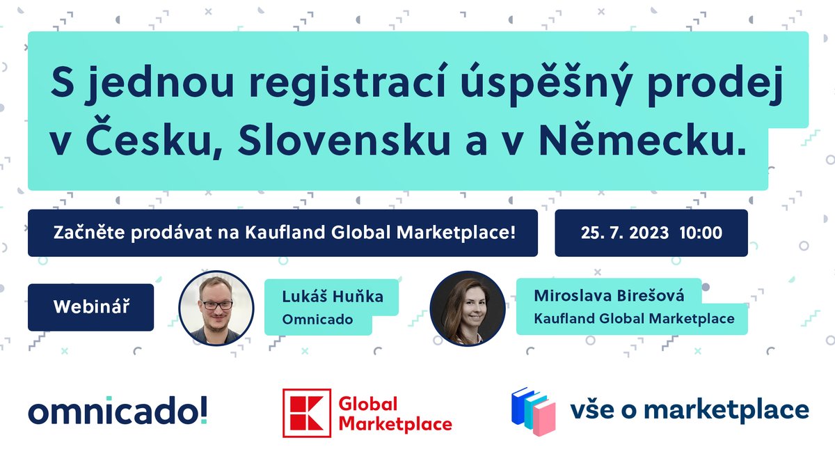 omnicado's tweet photo. Jak začít úspěšně prodávat s jednou registrací na https://t.co/Sh8l3TMg8T, https://t.co/4nDvV4Dlle a https://t.co/LtHQqsft9b?

Nejen to si projdeme na našem webináři.

https://t.co/qyCzkyMMS8

#KauflandGlobalMarketplace #marketplaces #marketplace #ecommerce #webinar #omnicado https://t.co/3XmP6Qnmq6