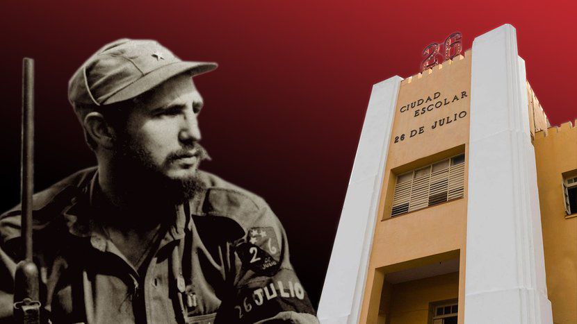 JOVEN Y LIDER
Fidel:...me monto en el último carro ...aparece un hombre de los nuestros me bajo y le doy mi puesto.
 Me quedé ... solo frente a la entrada del cuartel,  no sé cómo ni por qué, un carro viene en mi dirección ... y me recoge.
#ConTodosLaVictoria
