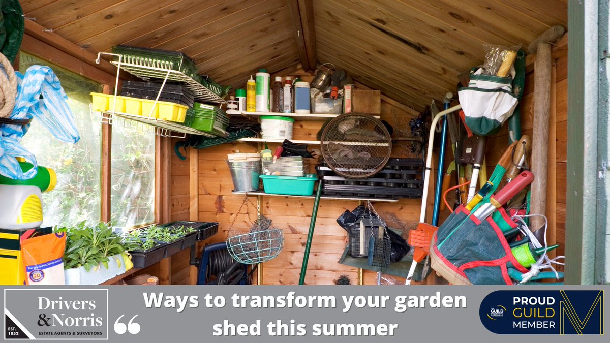Transform your garden shed into a functional garden feature with these #theguild tips! More details here👉tinyurl.com/27c8aabw

Seeking your ideal summer home where you can fulfil all your gardening dreams? Take a look at our #properties for sale👉bit.ly/2Q6ZSms